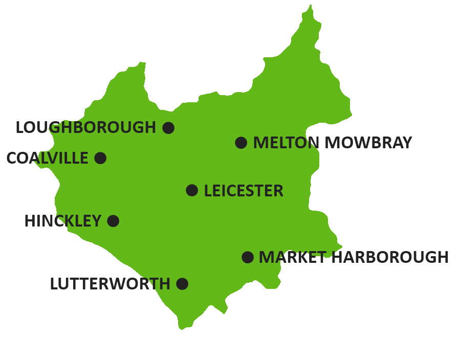 Covering Leicestershire